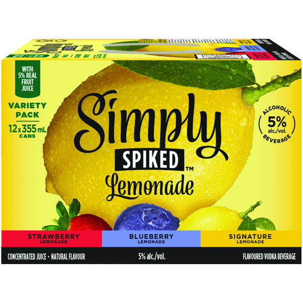 MyNSLC | Simply Spiked Lemonade Variety Pack