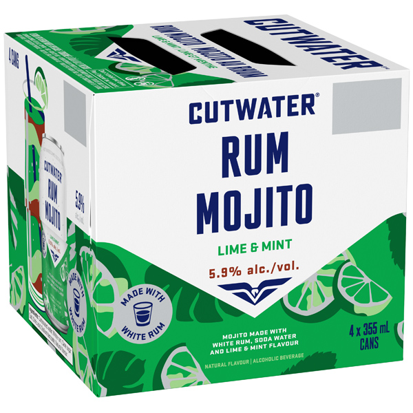 MyNSLC Cutwater Rum Mint Mojito