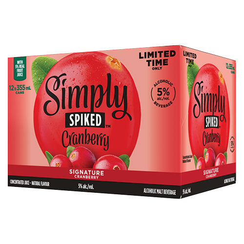 MyNSLC | Simply Spiked Signature Cranberry