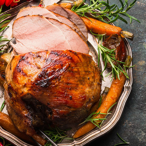 MyNSLC Brown sugar beer glazed ham recipe with ingredients and directions