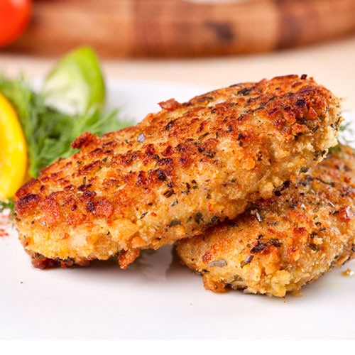 MyNSLC Panko Crusted Smoked Fish Cakes paired with Tidal Bay