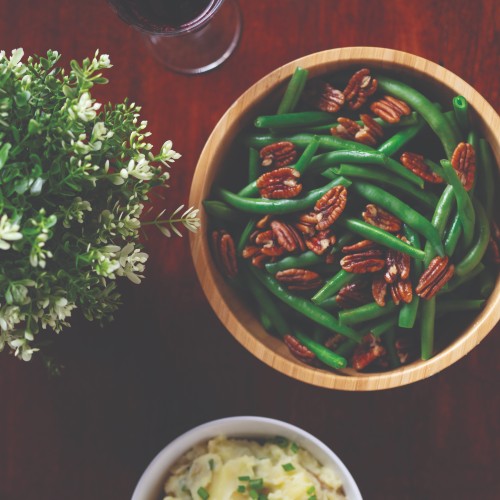 MyNSLC Green Beans with Toasted Pecans