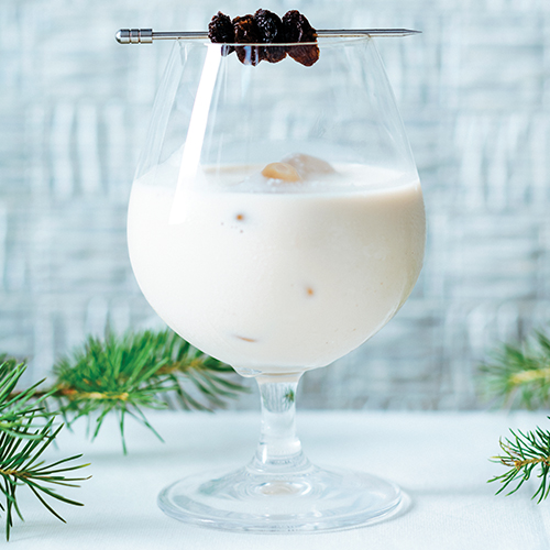 MyNSLC RumChata Raisin Cream is a decadent cocktail similar to icecream