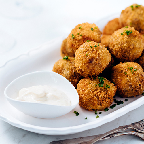 MyNSLC Wild mushroom arancini makes a great dinner party appetizer