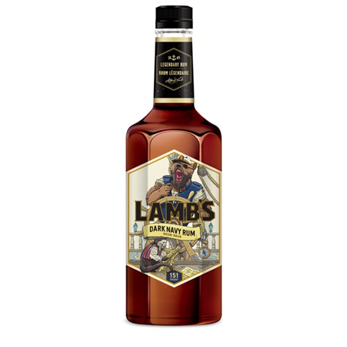 Lamb's Navy 151 Overproof Dark Rum