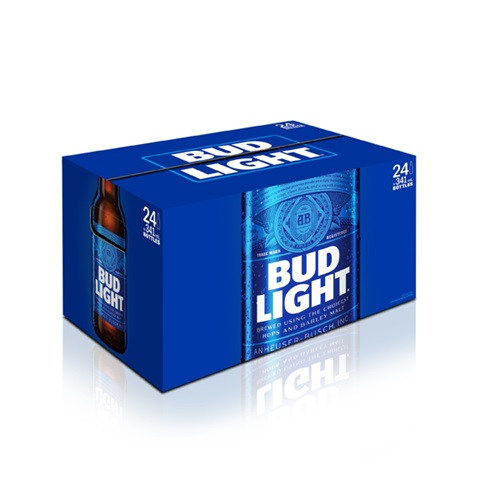 Bud Light Lager 24 Bottle Pack
