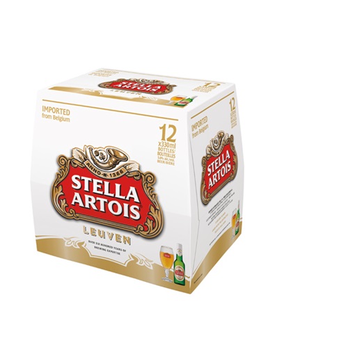 Stella Artois Lager 12 Bottle Pack