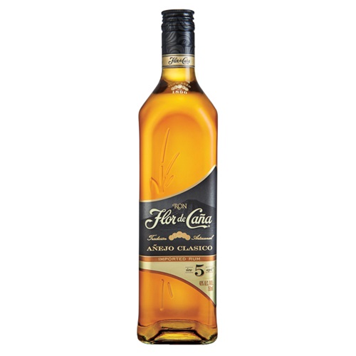 Flor de Cana Black Label 5 YO Amber Rum