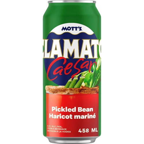 Mott's Clamato Pickled Bean Caesar