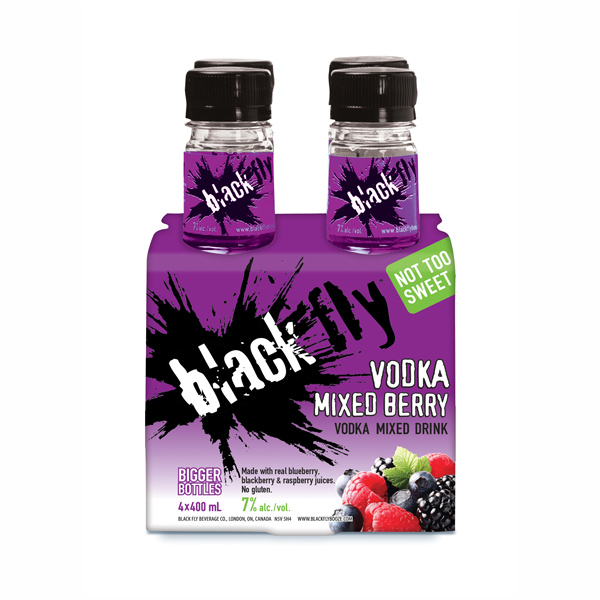 Mynslc Blackfly Vodka Mixed Berry