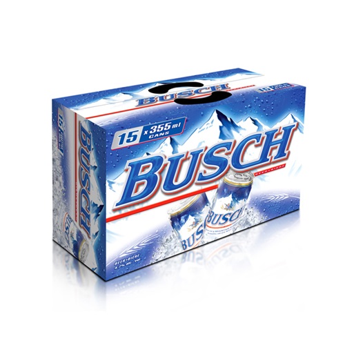 Busch Lager 15 Pack Cans