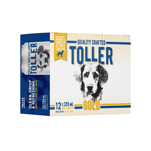 Toller Gold Lager 12 Can Pack