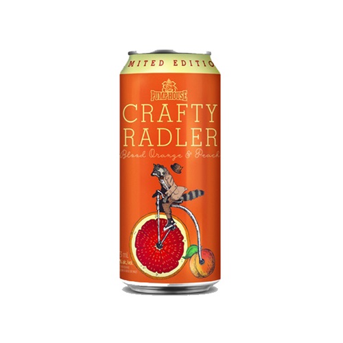Pumphouse Crafty Radler Peach & Blood Orange