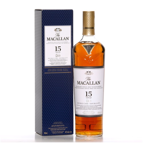 Macallan Double Cask 15 Year Old Single Malt Whiskey