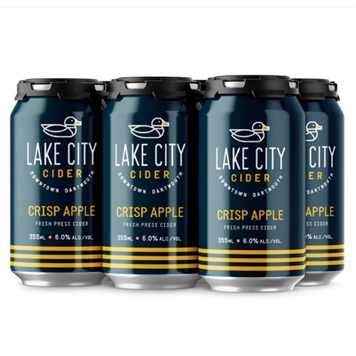 Lake City Cider Crisp Apple Can