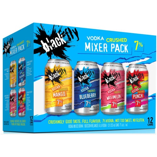Black Fly Vodka Crushed Mixer Pack