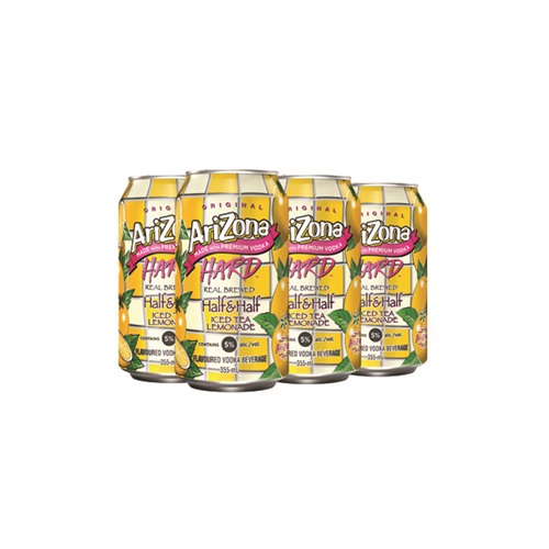 MyNSLC Arizona Half and Half Iced Tea 6 Pk Cans