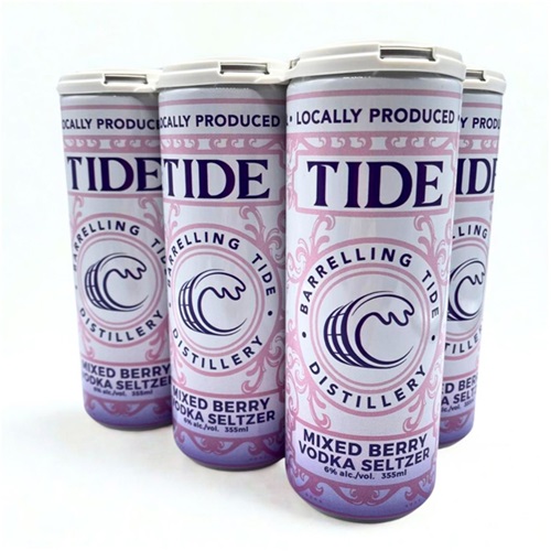 Barrelling Tide Mixed Berry Vodka Soda