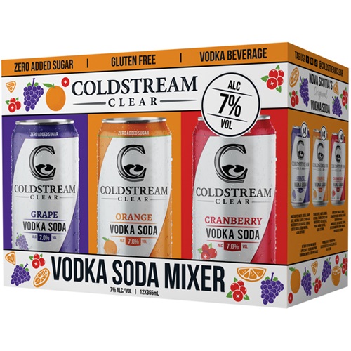 Coldstream Clear Vodka Soda Mixer