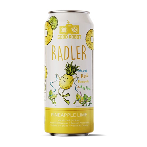 Good Robot Pineapple Lime Radler