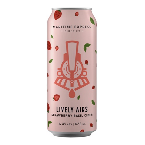 Maritime Express Lively Airs Strawberry Basil Cider