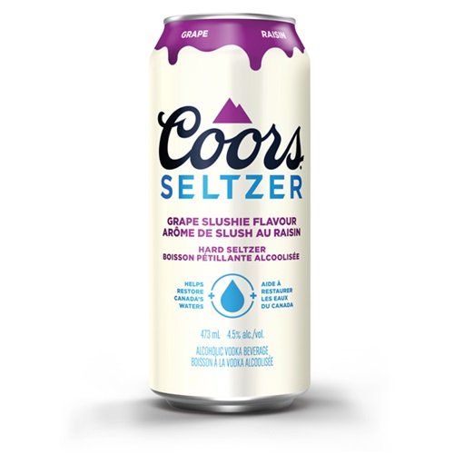 Coors Seltzer Slushie Grape