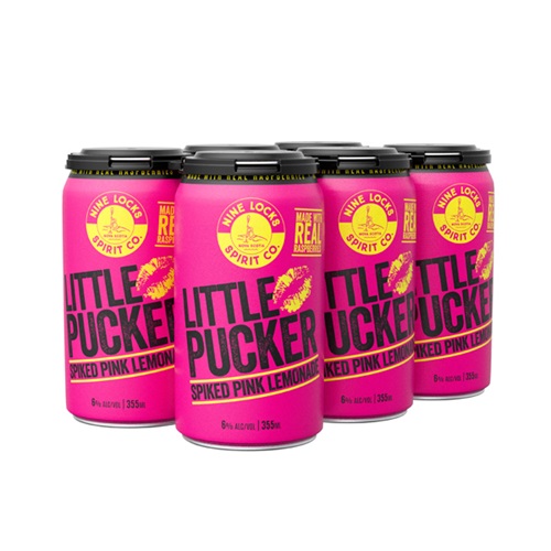 Nine Locks Little Pucker Pink Spiked Lemonade