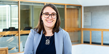 Photo of Jennifer Abbey at the NSLC head office