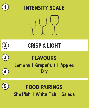 Wine-Crisp&Light Shelf Talker