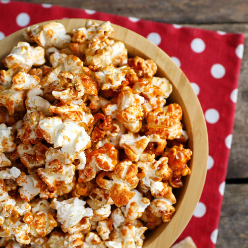 Bowl of Ketchup Popcorn 