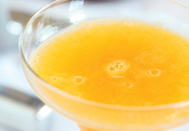 Sparkling Tangerine Mocktail 