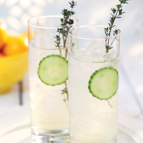 Victoria Day Recipe Cucumber gin tonic