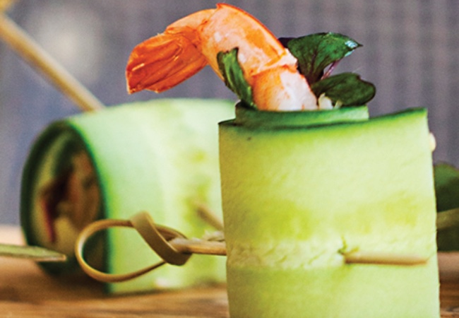 Cucumber Shrimp Rolls