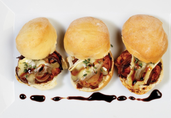 Mini Mushroom Sliders