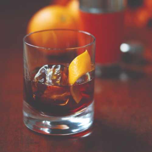 Pumpkin Spice Old Fashioned Cocktail