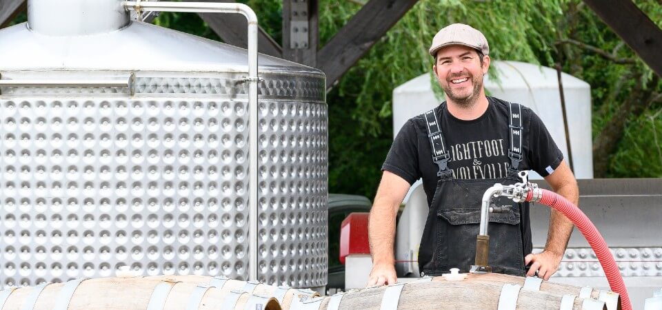 Winemaker Josh Horton