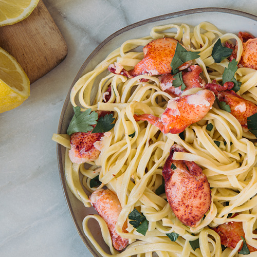 Creamy Lobster Pasta