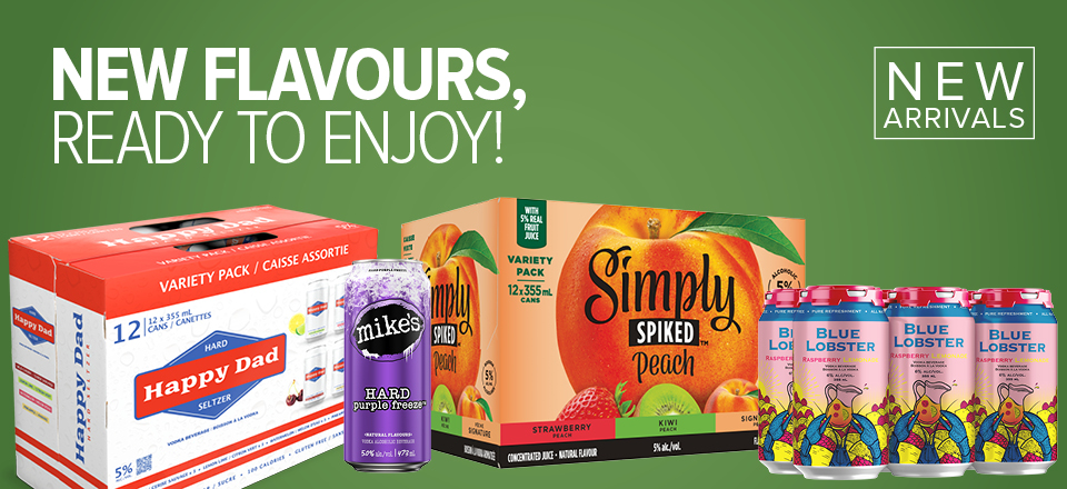 New flavours, ready to enjoy! 