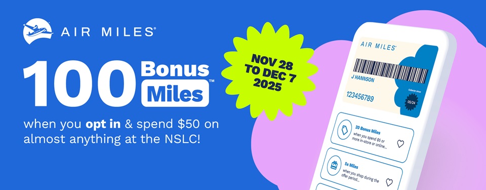 Earn 100 bonus AIR MILES by opting in on the AIR MILES app.