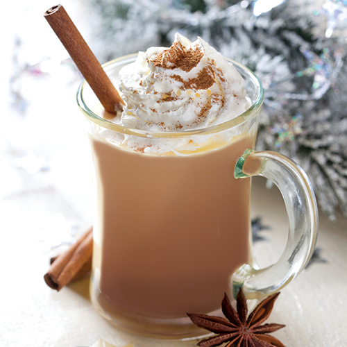 MyNSLC Chocolate Eggnog combines white rum, chocolate syrup and eggnog