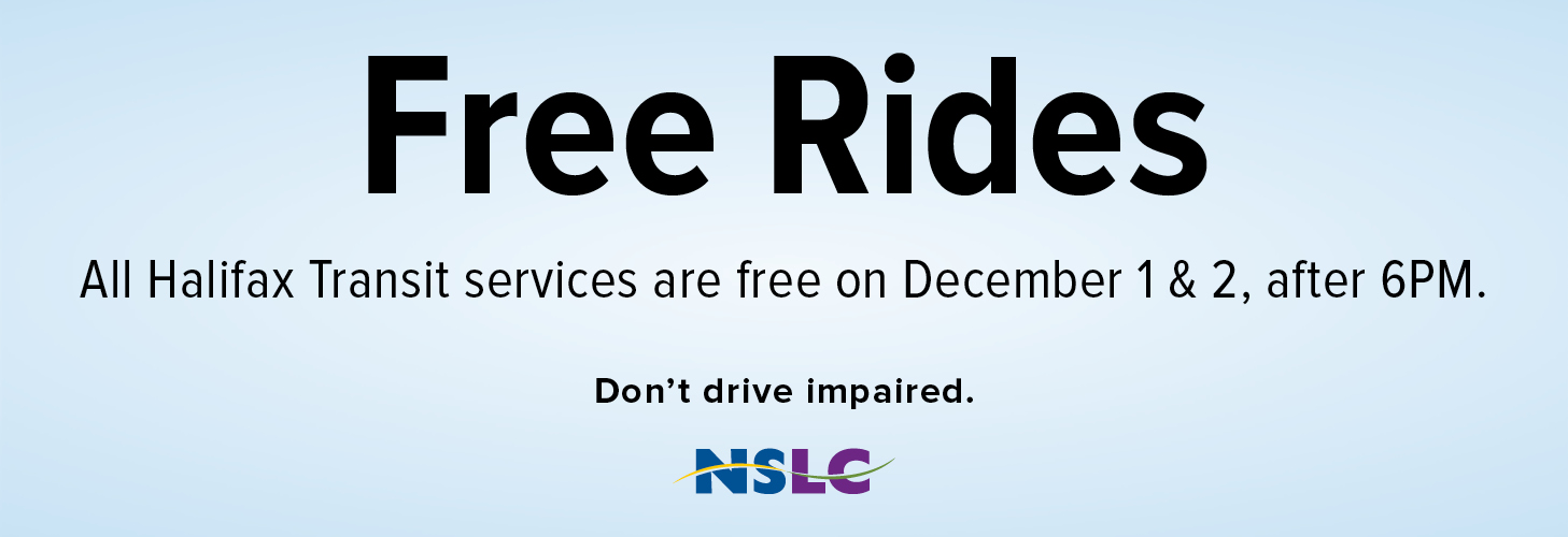 Free Rides from the NSLC.
